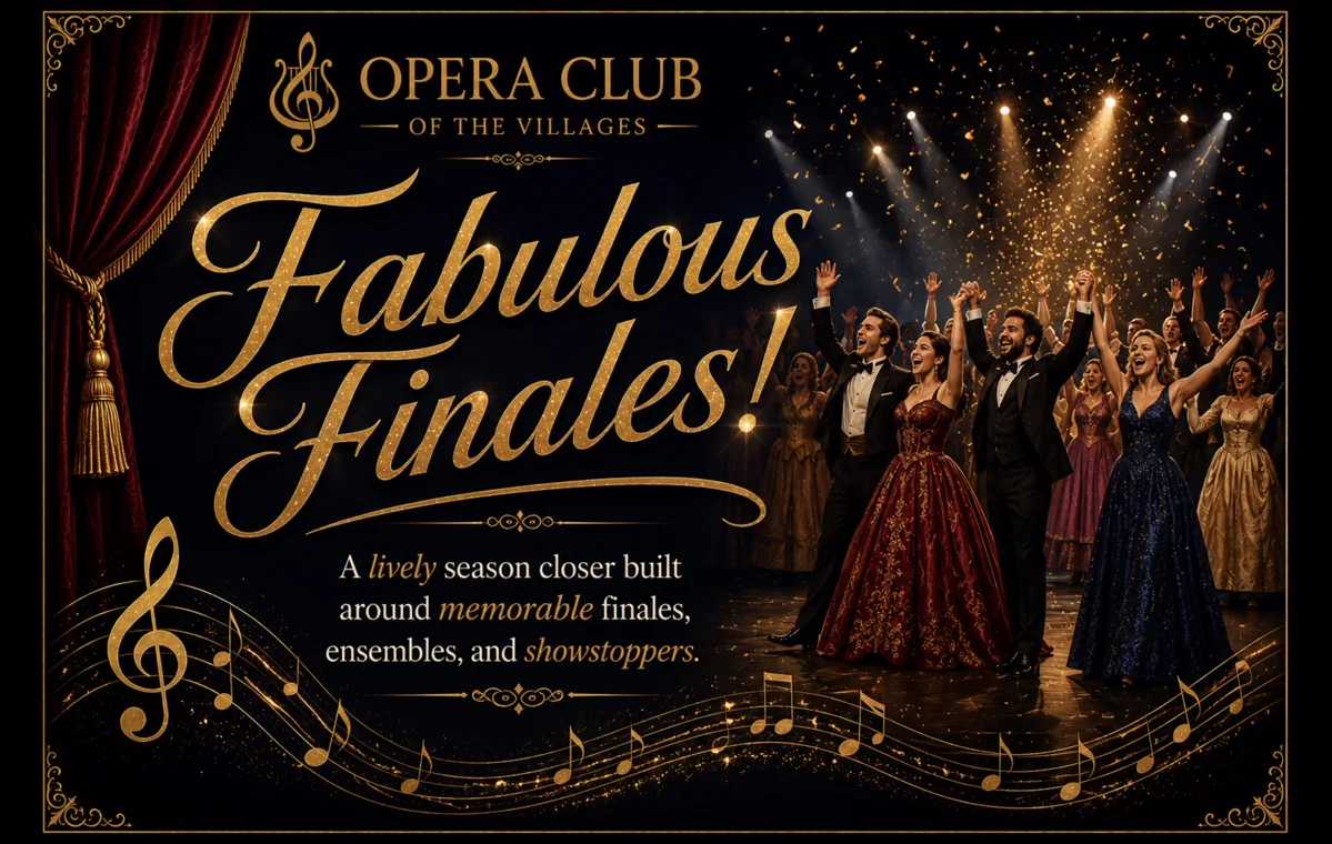 Fabulous Finales season-closing program artwork