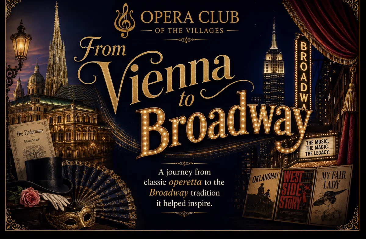 From Vienna to Broadway program artwork