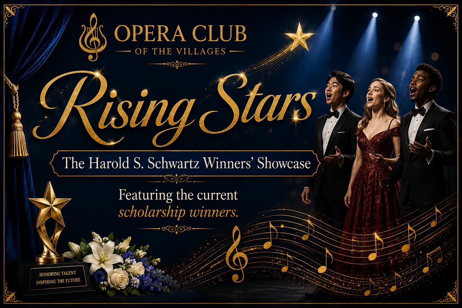 Rising Stars, the Harold S. Schwartz Winners’ Showcase featuring the current scholarship winners