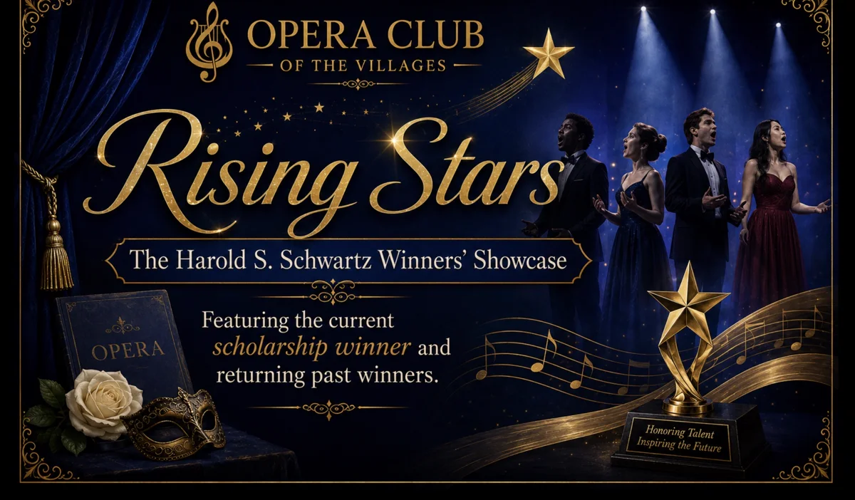 Rising Stars, the Harold S. Schwartz Winners’ Showcase, program artwork